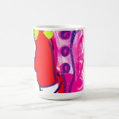 Abstrakte königliche Kunst Kaffeetasse (Mittel)