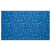 Abstrakte Konstellation Sterne, Kobalt-Blau Stoff (Fat Quarter (45,7 x 55,9 cm))