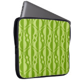 Abstrakte Kontrastmuster. Flat, einfaches Geom Laptopschutzhülle (Vorne Rechts)