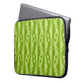 Abstrakte Kontrastmuster. Flat, einfaches Geom Laptopschutzhülle (Vorderseite Links)