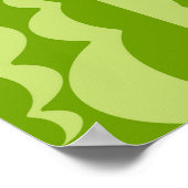 Abstrakte Kontrastmuster. Flat, einfaches Geom Poster (Ecke)