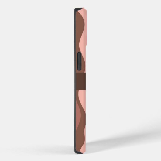 Abstrakte Korallenwellen Case-Mate iPhone Hülle (Rückseite / Rechts)