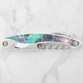 Abstrakte Korkenschraube Kellnermesser (Vorderseite)