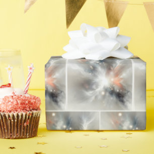 Abstrakte kosmische Explosion Geschenkpapier