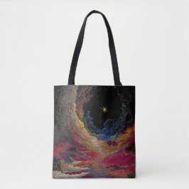 Abstrakte Kosmische Nacht-Tasche Tasche