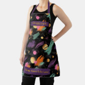 Abstrakte kosmische Winter-Schürze mit Individuell Schürze (InSitu)