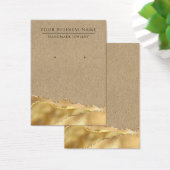 Abstrakte Kraft Gold Earring Display Cards (Schreibtisch)