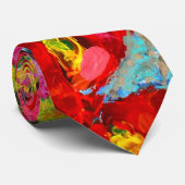 Abstrakte Krawatte (Gerollt)