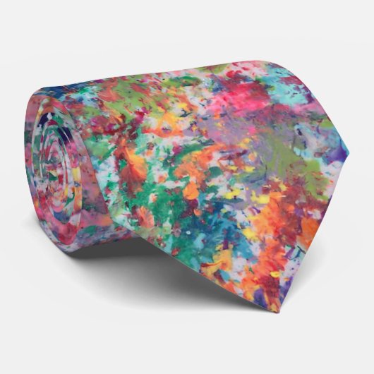Abstrakte Krawatte (Gerollt)