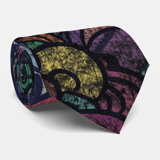 abstrakte Krawatte (Gerollt)