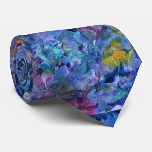 Abstrakte Krawatte (Gerollt)