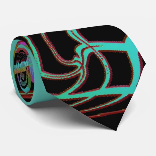 Abstrakte Krawatte (Gerollt)