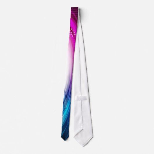 Abstrakte Krawatte der Kunst-9A (Rückseite)