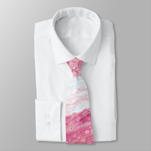 Abstrakte Krawatte des Transgender-Stolz-| (Gebunden)