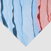 Abstrakte Krawatte Färben Blaurosa Kunsthandwerk Seidenpapier (Ausschnitt)