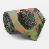 Abstrakte Krawatte im Stil von Hieronymus Bosch (Gerollt)