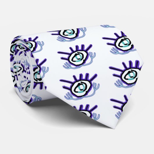 Abstrakte Krawatte. Krawatte (Gerollt)