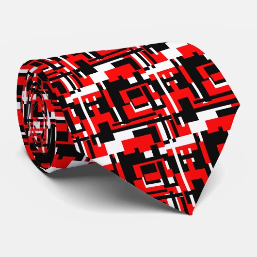 Abstrakte Krawatte von fantastischem (Gerollt)