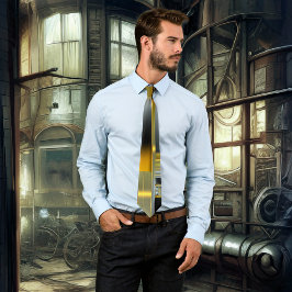 Abstrakte Krawatte von Techno Metallic Fraktal