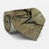 Abstrakte Krawatten-Kunst - Chauvet Lascaux Krawatte (Gerollt)