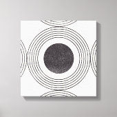 Abstrakte Kreisbildung Leinwanddruck (Vorderseite)