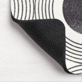 Abstrakte Kreisbildung Mousepad (Ecke)