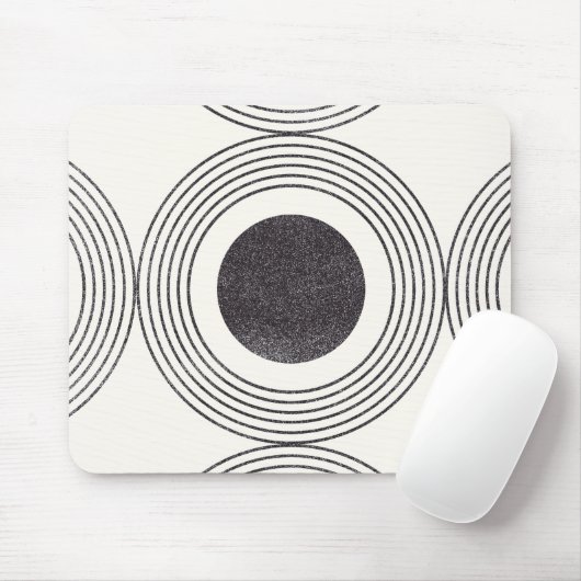 Abstrakte Kreisbildung Mousepad (Mit Mouse)