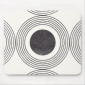 Abstrakte Kreisbildung Mousepad (Vorne)