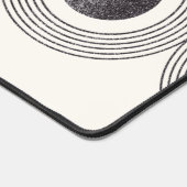 Abstrakte Kreisbildung Schreibtischunterlage (Ecke)