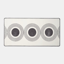 Abstrakte Kreisbildung Schreibtischunterlage