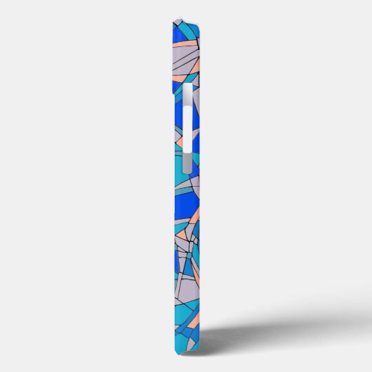 Abstrakte Kreise Case-Mate iPhone Hülle (Rückseite / Links)