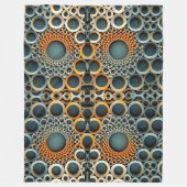 Abstrakte Kreise Geometrische Decke (Vorderseite)