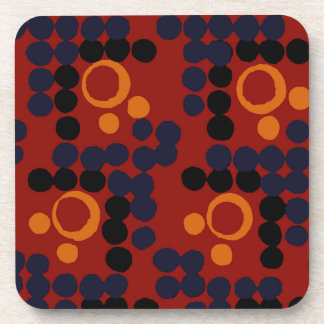 Abstrakte Kreise Getränkeuntersetzer