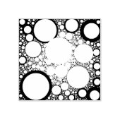 Abstrakte Kreise Gummistempel (Prägung)