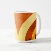 Abstrakte Kreise Kaffeetasse (VorderseiteRechts)