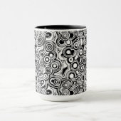 abstrakte Kreise Kaffeetasse (Zentrum)