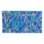 Abstrakte Kreise Kissenbezug (Rückseite-Rechts)