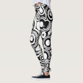 abstrakte Kreise Leggings (Links)