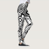 abstrakte Kreise Leggings (Rechts)