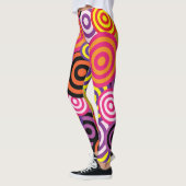 Abstrakte Kreise Leggings (Links)