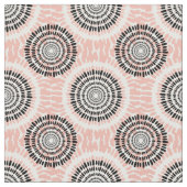 Abstrakte Kreise Muster Stoff (Nahaufnahme)