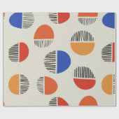 Abstrakte Kreise nahtlos Muster, Hintergrund mit Geschenkpapier (Flach)