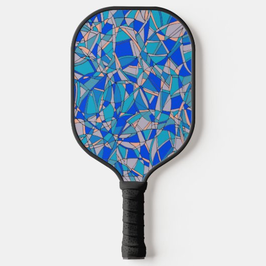Abstrakte Kreise Pickleball Schläger (Vorderseite)
