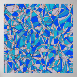 Abstrakte Kreise Poster