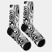 abstrakte Kreise Socken (Rechts)