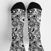 abstrakte Kreise Socken (Oben)
