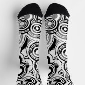 abstrakte Kreise Socken (Oben)
