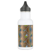 Abstrakte Kreise Trinkflasche (Links)