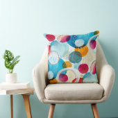 Abstrakte Kreise Wohngestaltung Geschenk Art Kisse Kissen (Stuhl )
