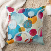 Abstrakte Kreise Wohngestaltung Geschenk Art Kisse Kissen (Decke)